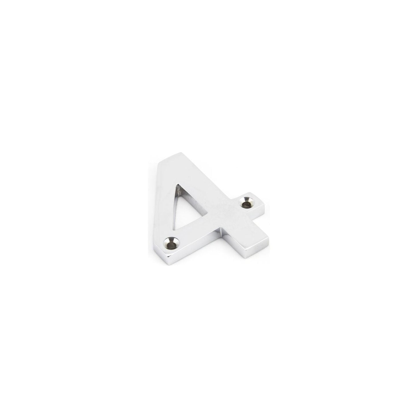 Polished Chrome Numeral