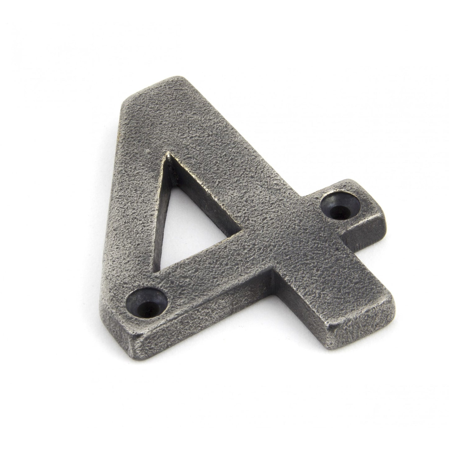 Antique Pewter Numeral