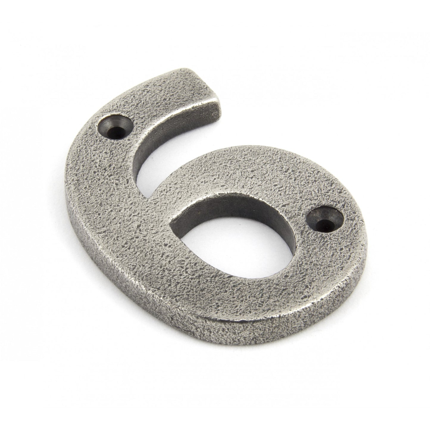 Antique Pewter Numeral