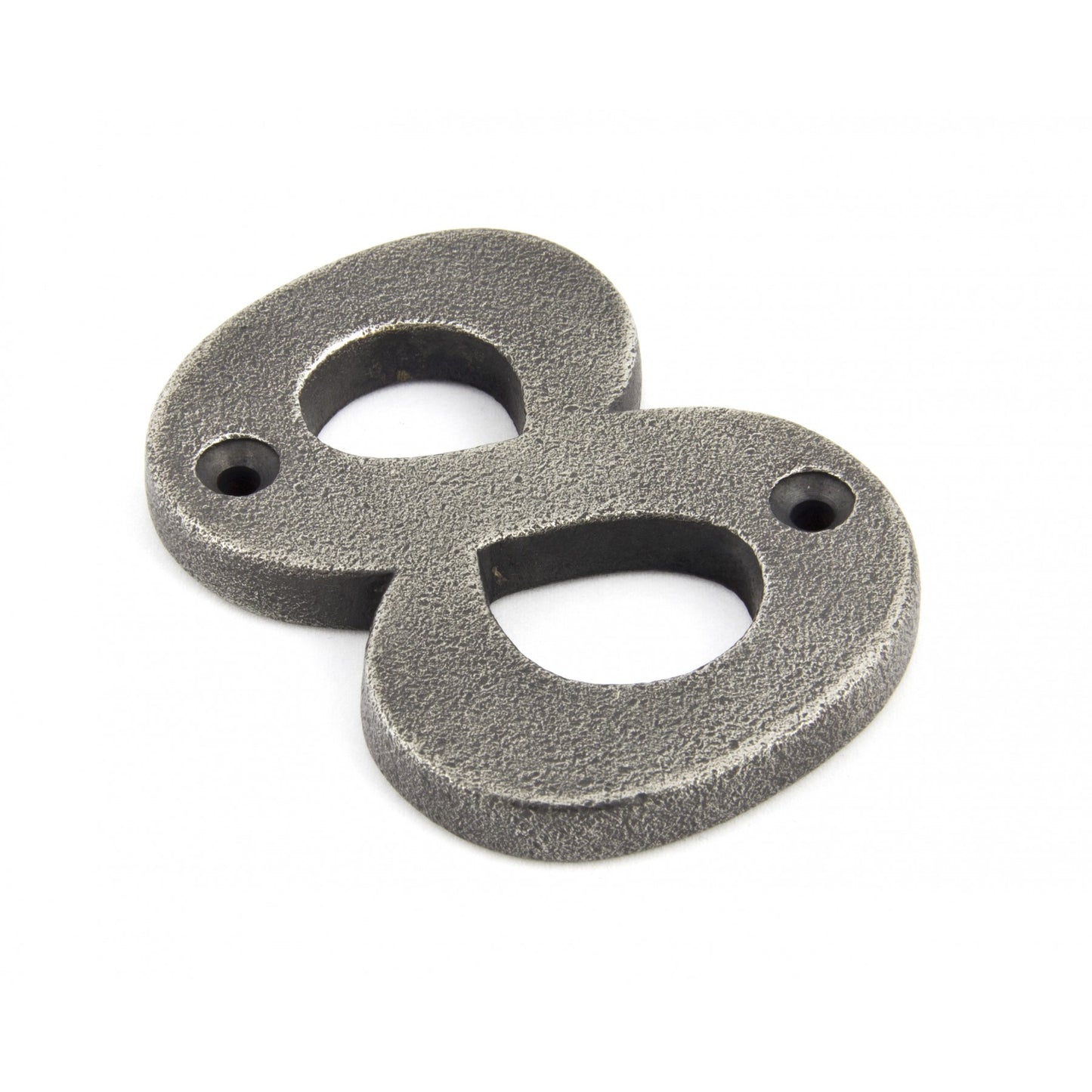 Antique Pewter Numeral