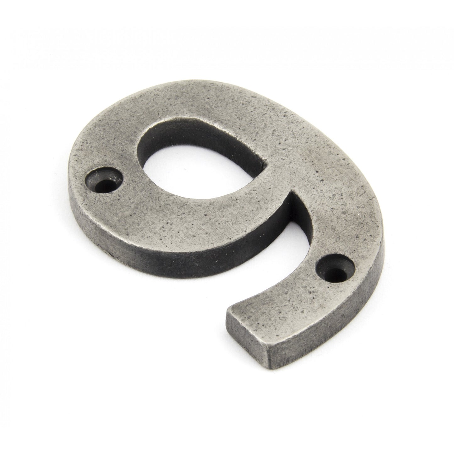 Antique Pewter Numeral
