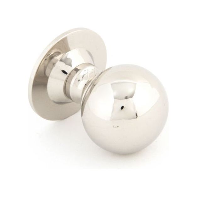 Polished Nickel Ball Cabinet Knob 31mm