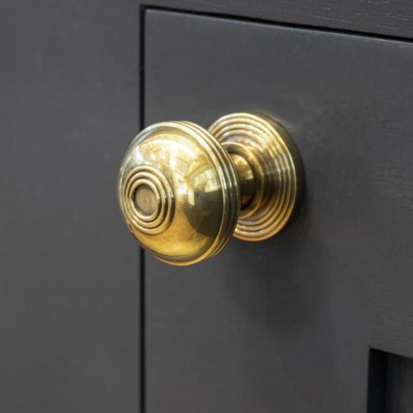Aged Brass Prestbury Cabinet Knob 32mm