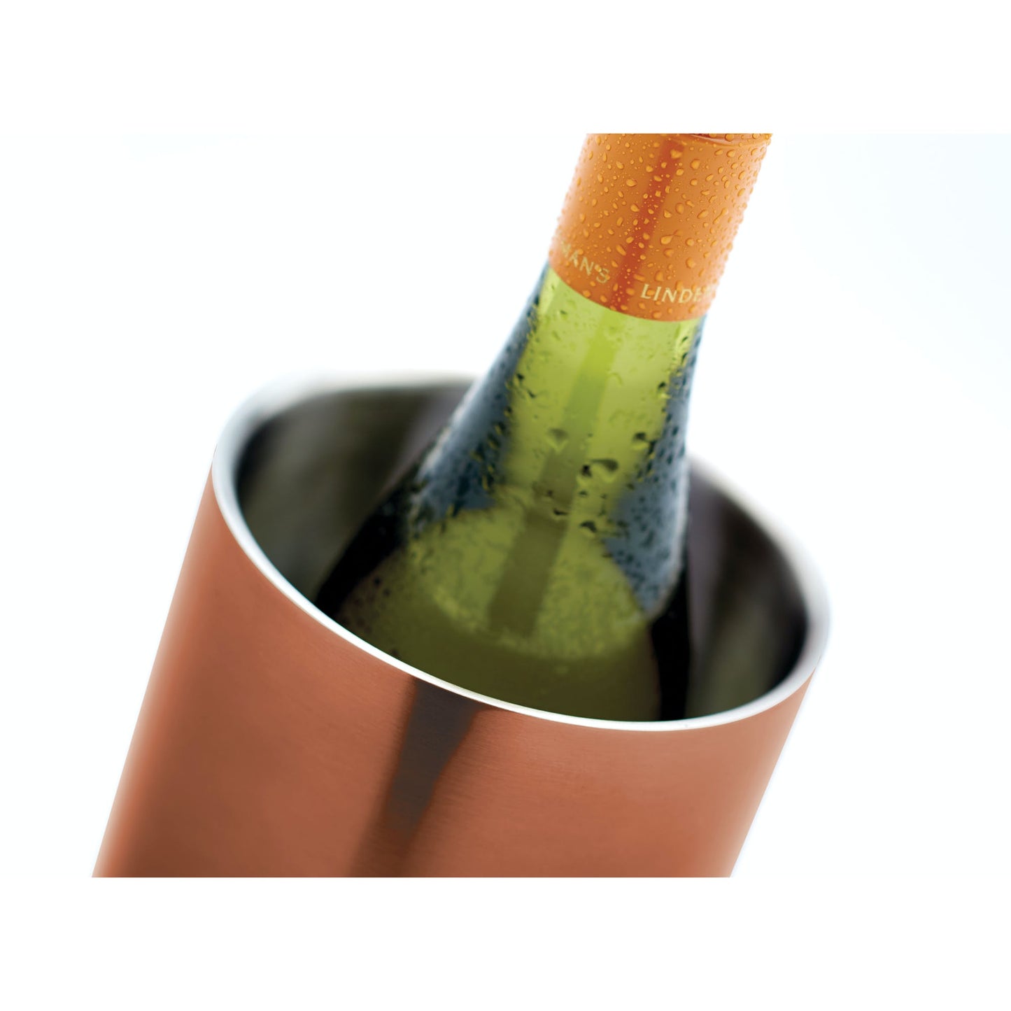 Double Walled Copper Finish Wine Cooler