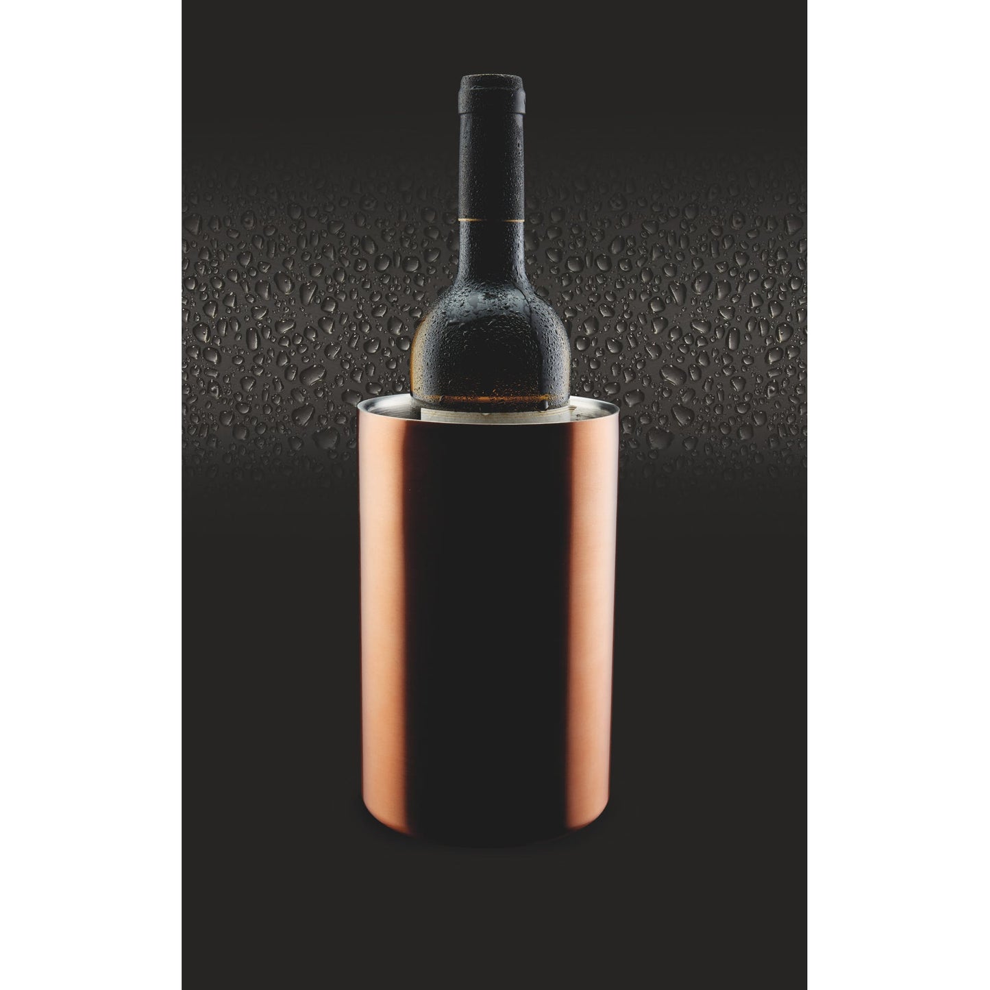 Double Walled Copper Finish Wine Cooler