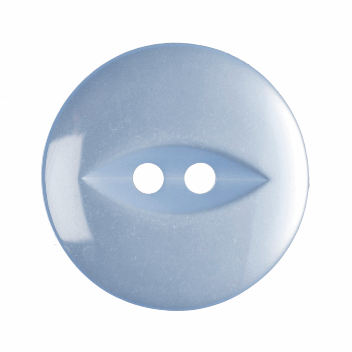 Fish Eye: Polyester: 19mm: Light Blue
