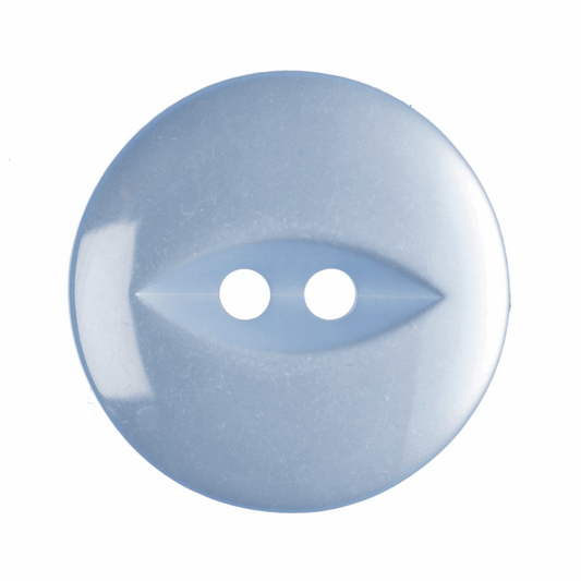 Fish Eye: Polyester: 19mm: Light Blue