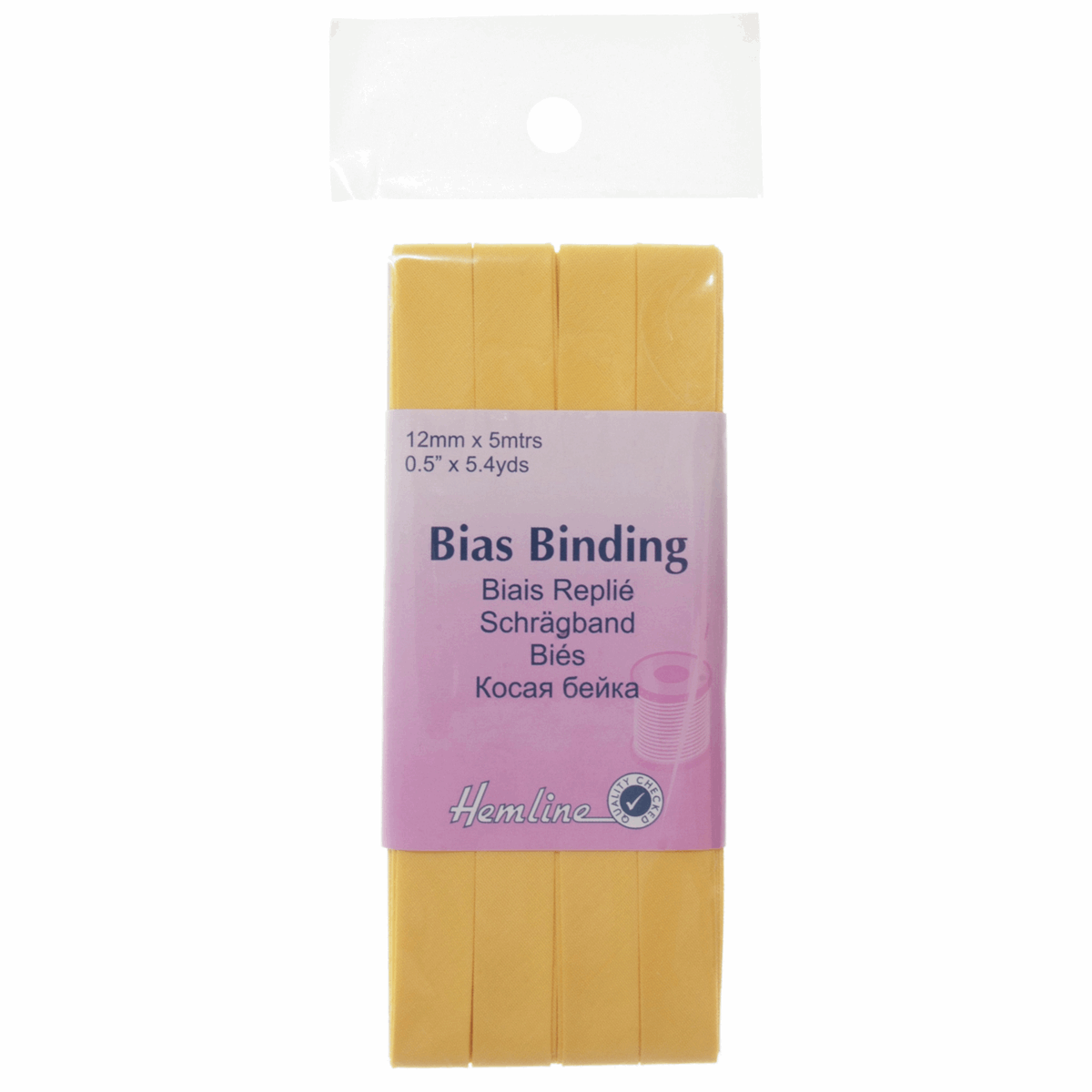 Bias Binding: Polycotton: 5m x 12mm