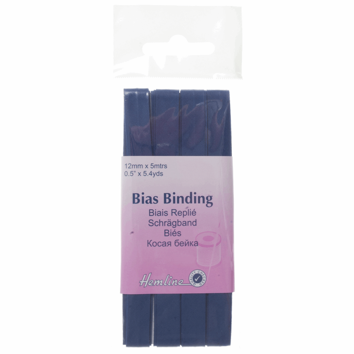 Bias Binding: Polycotton: 5m x 12mm