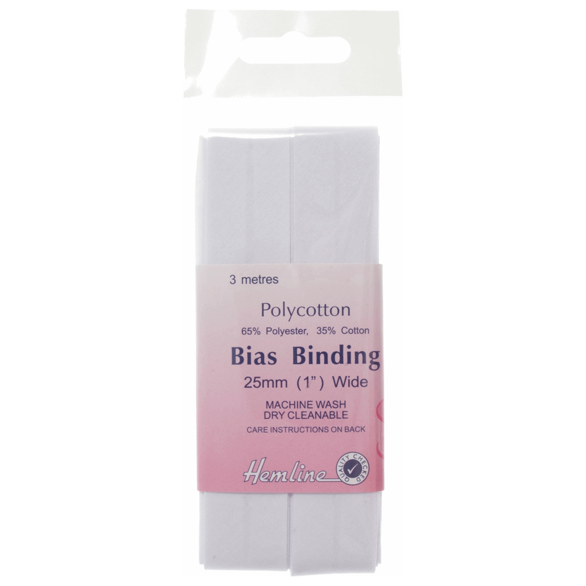 Bias Binding: Polycotton: 2.5m x 25mm: