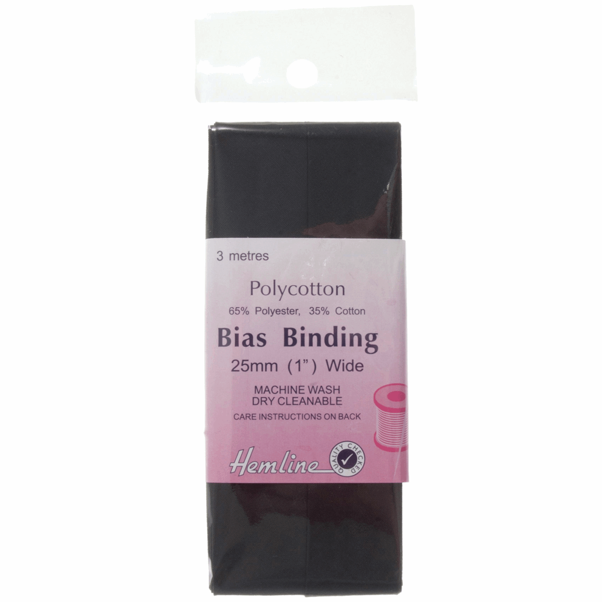 Bias Binding: Polycotton: 2.5m x 25mm: