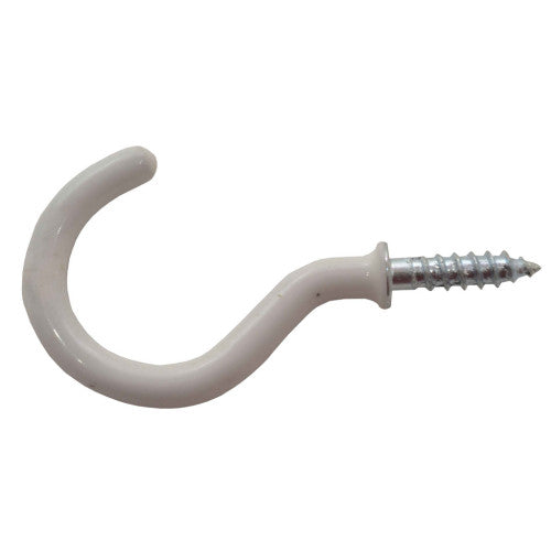 Shouldered Cup Hook 38mm PVC