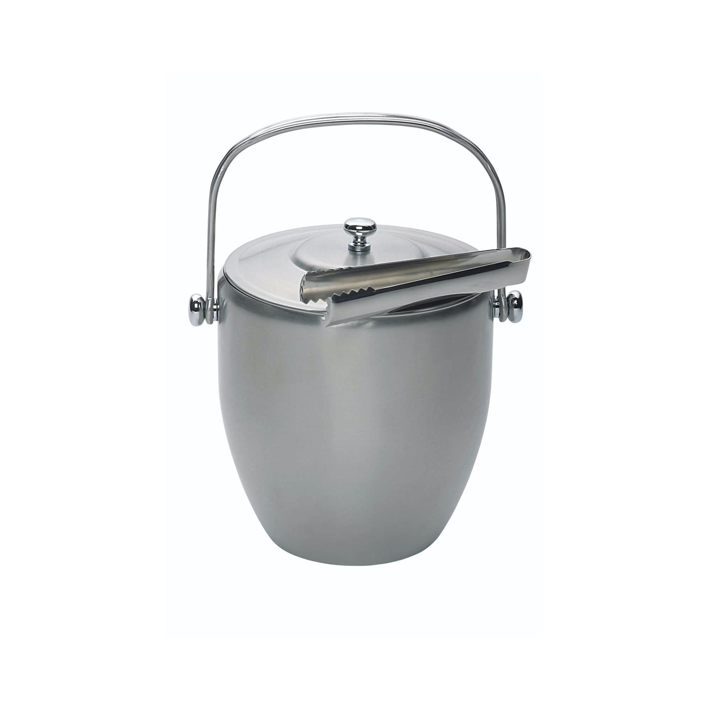 Ice Bucket with Lid and Tongs