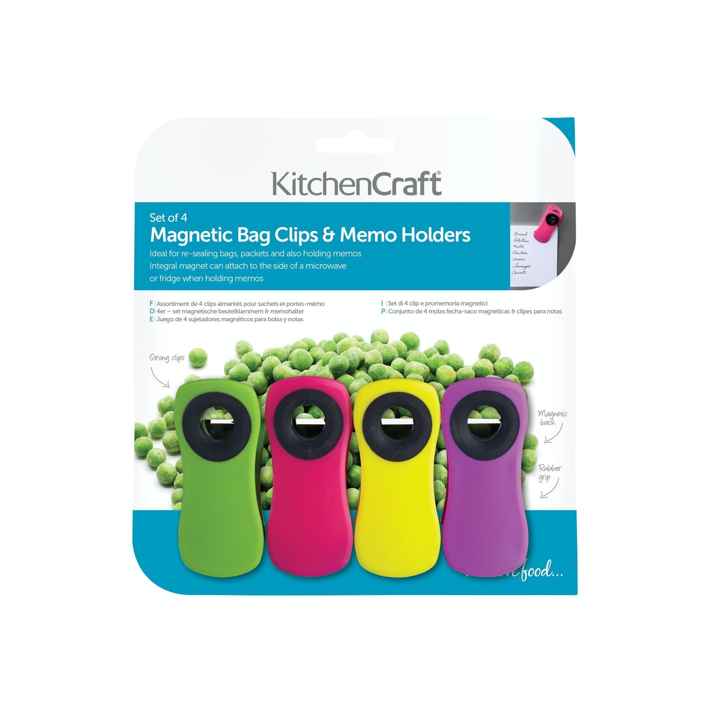 Magnetic Memo Clips