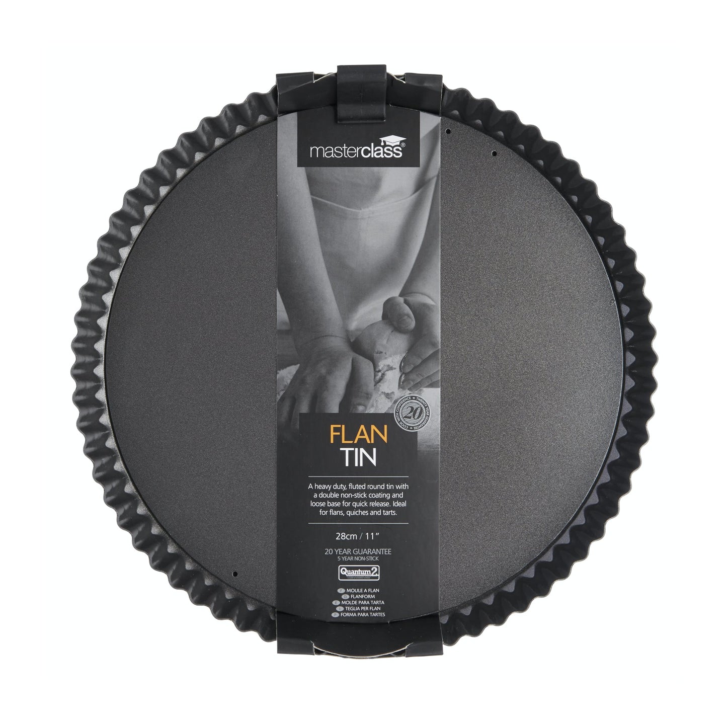 Non-Stick Fluted Round Flan / Quiche Tin