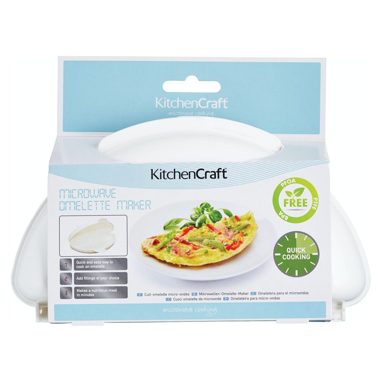 KitchenCraft Microwave Omelette Maker