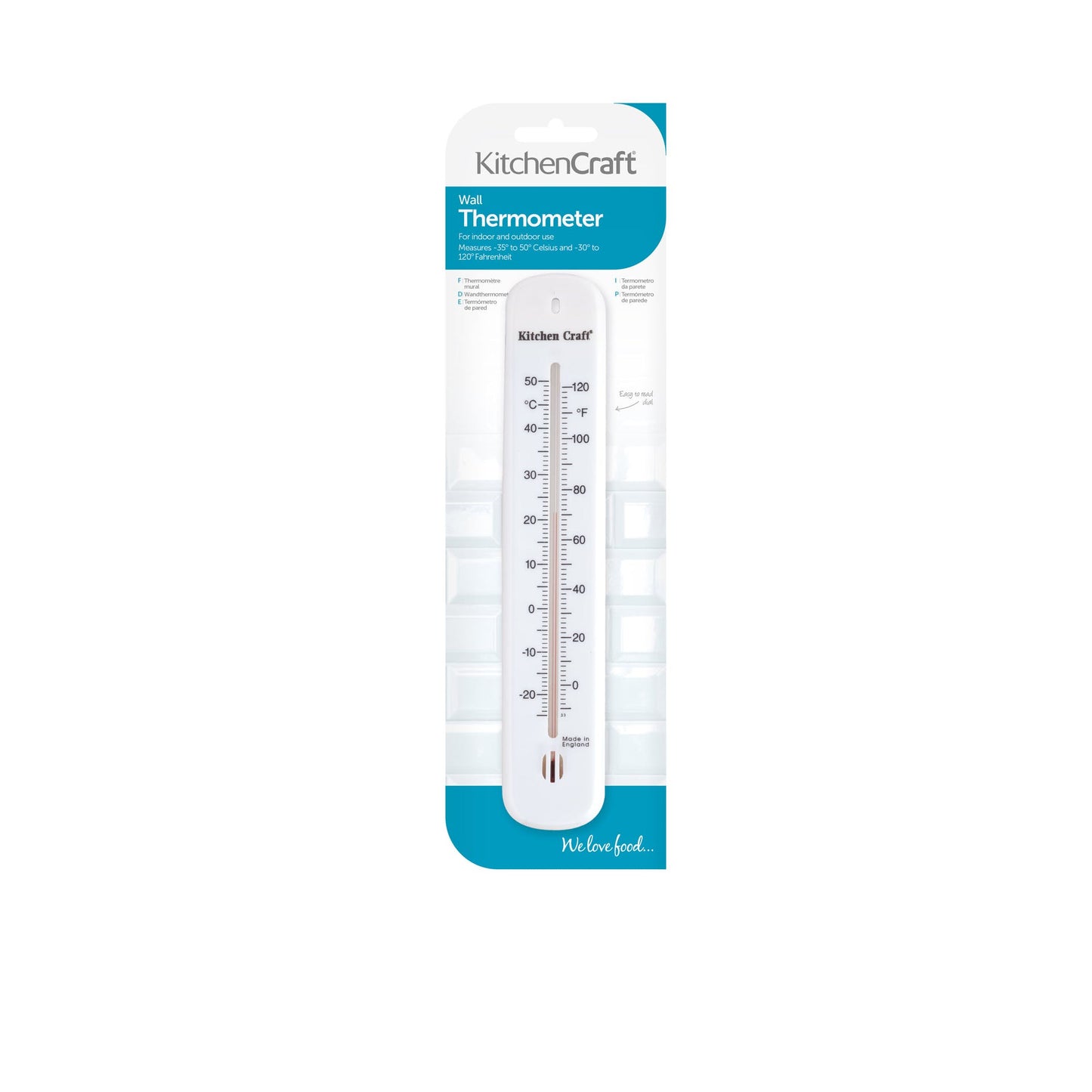 Plastic Wall Thermometer