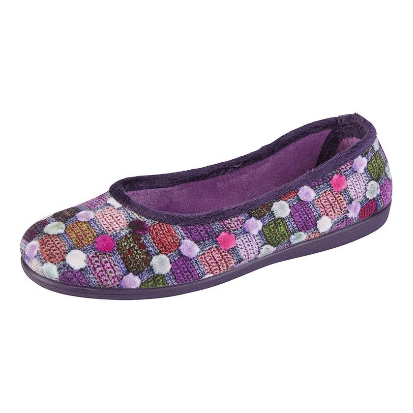 Samira Slippers Purple