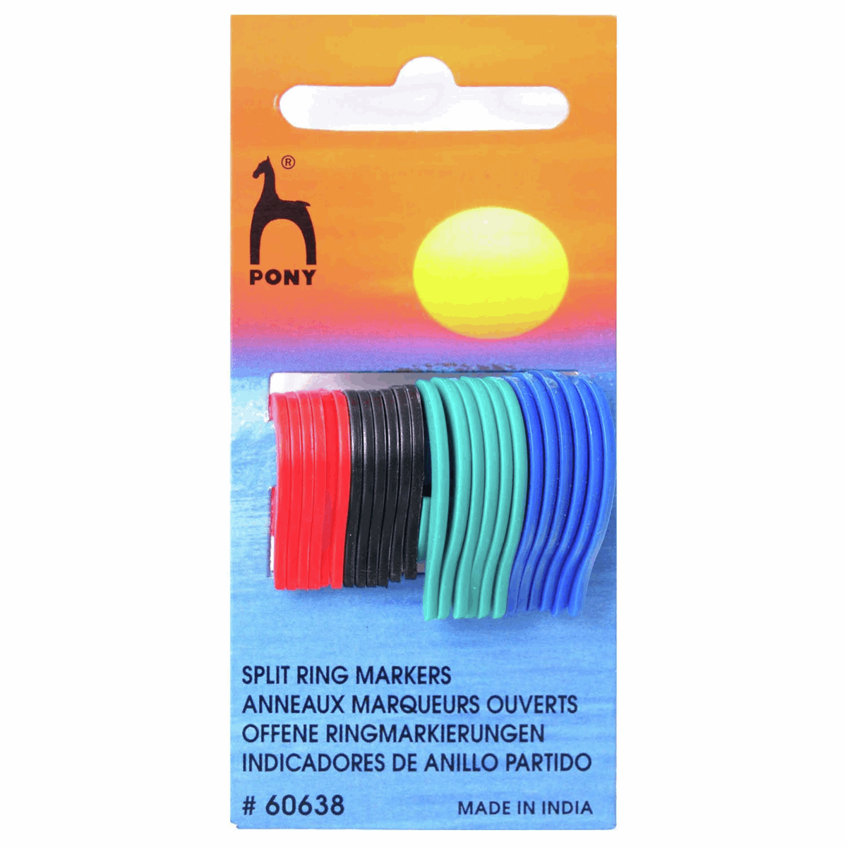 Flat Ring Stitch Markers