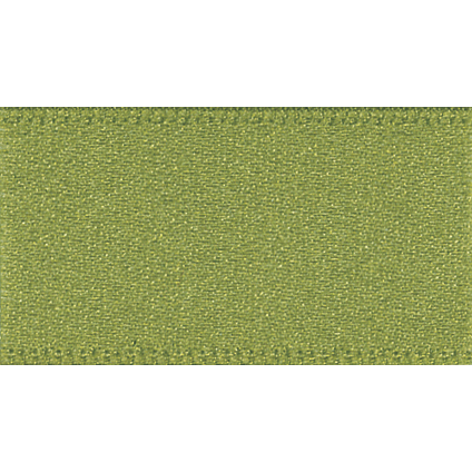 Newlife Double Faced Satin 15mm Moss