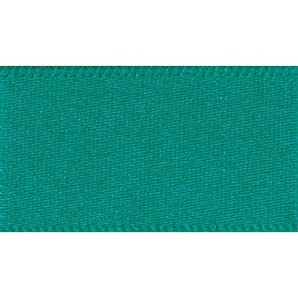 Ribbon: Double Faced Satin 10mm: Jade Per Metre