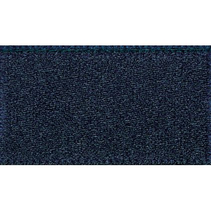 Ribbon: Double Faced Satin 25mm: Midnight Per Metre