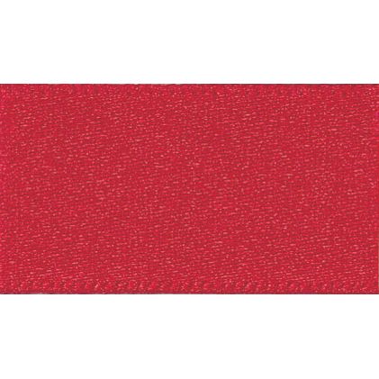 Ribbon: Double Faced Satin 3mm: Red Per Metre