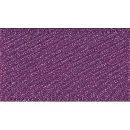 Ribbon: Double Faced Satin 3mm: Plum Per Metre