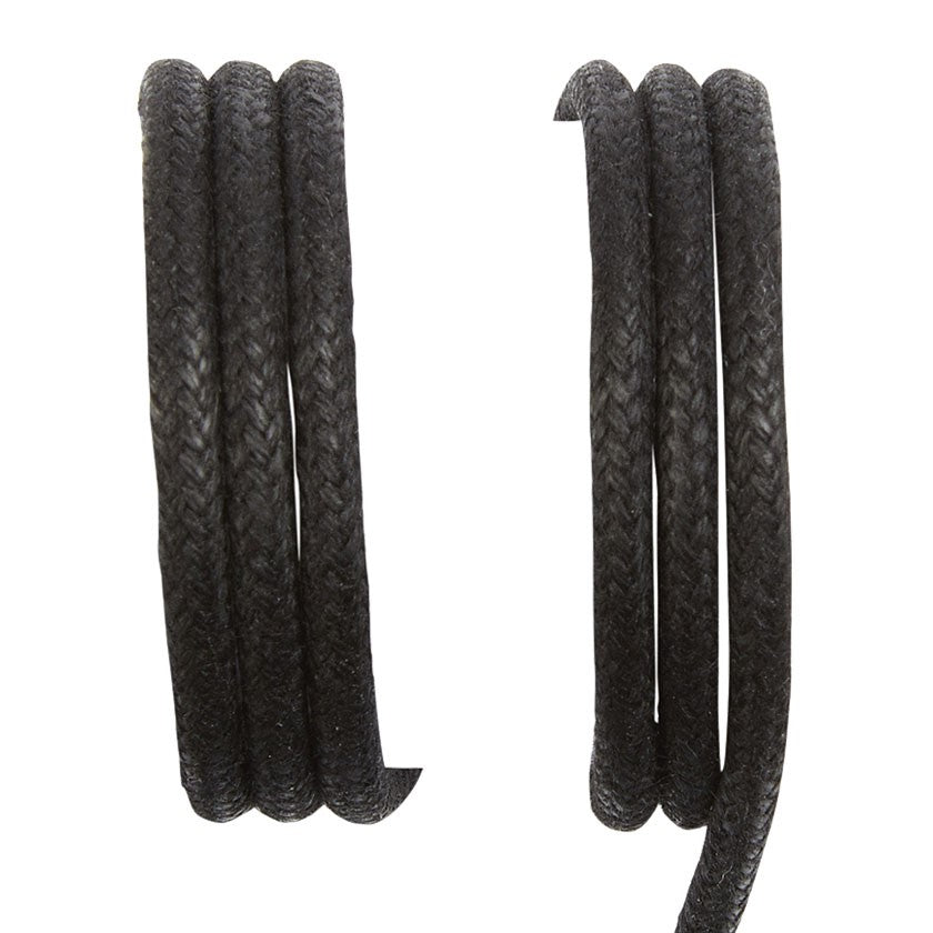 Round 60cm Black Laces