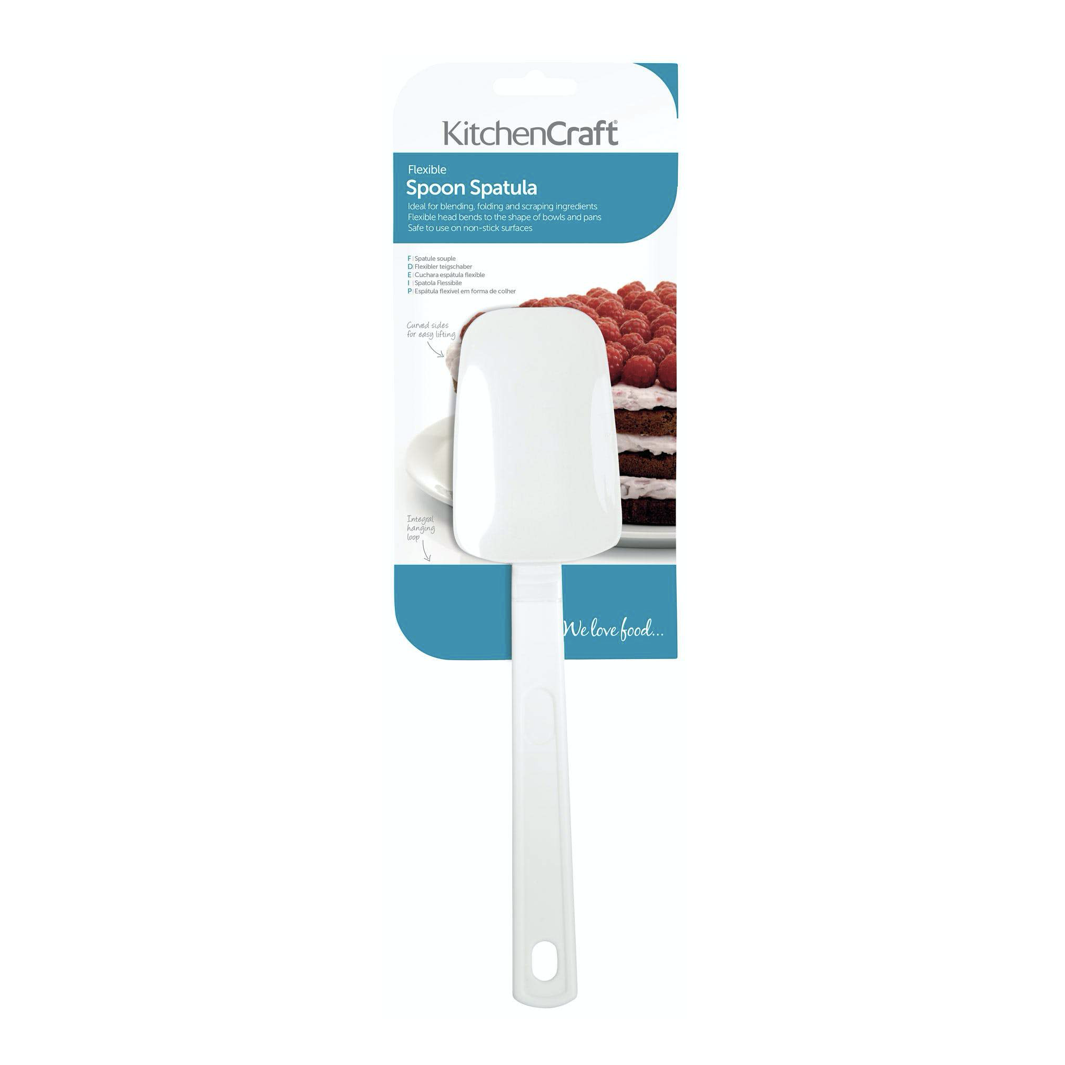 Flexible Spoon Shaped Rubber Spatula