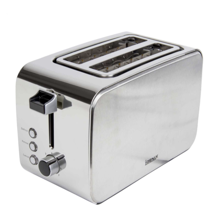 2 Slice Stainless Steel Toaster