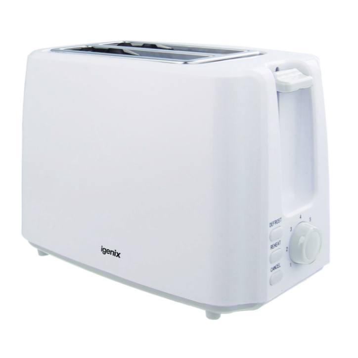 2 Slice White Toaster