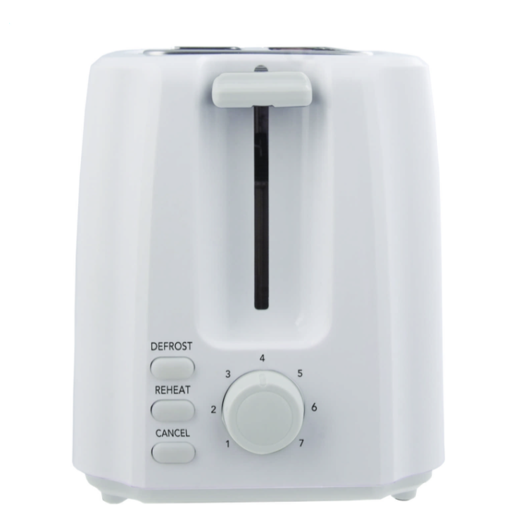 2 Slice White Toaster