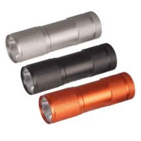 RAC 9 LED Aluminium Torch