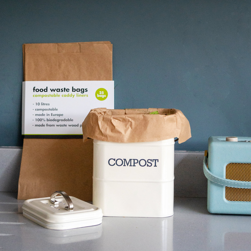Compostable Food Waste Paper Bags