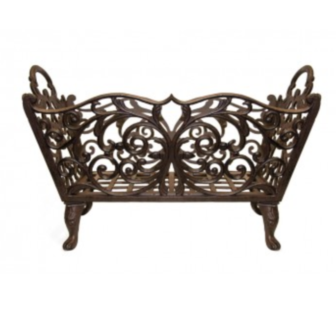 Cast Iron Log Basket