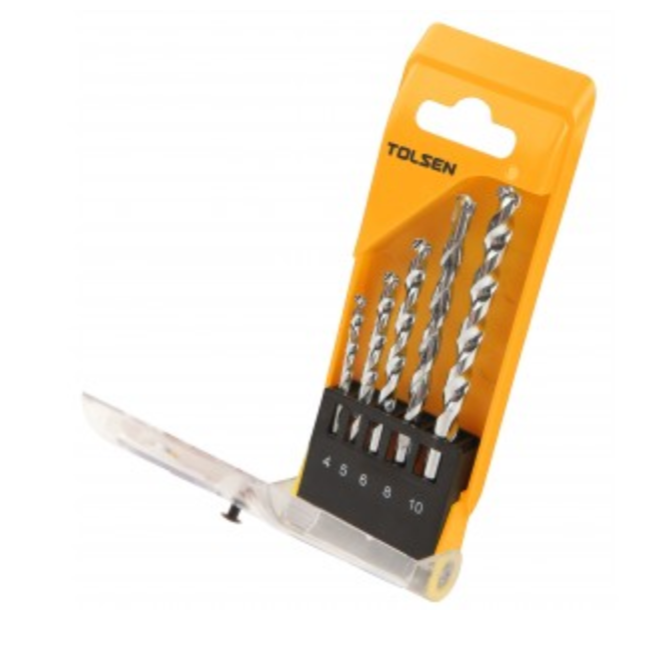 Masonry Drill Bit Set 5pce