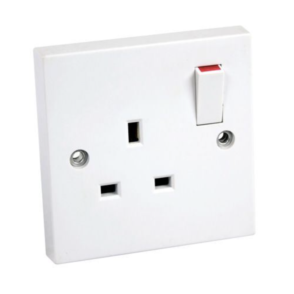 1 Gang 13amp Switched Socket