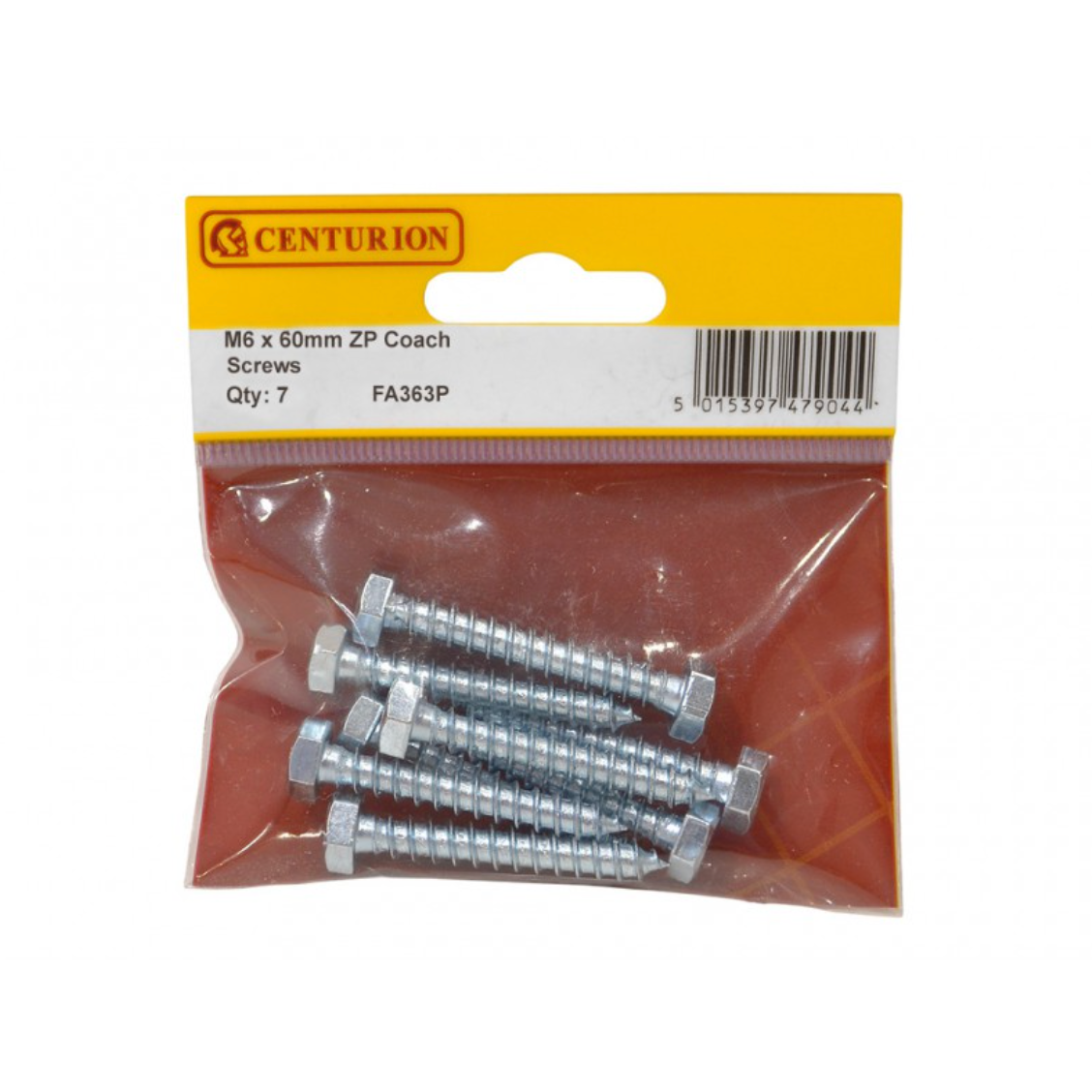 Coach Screws M6 x 60mm