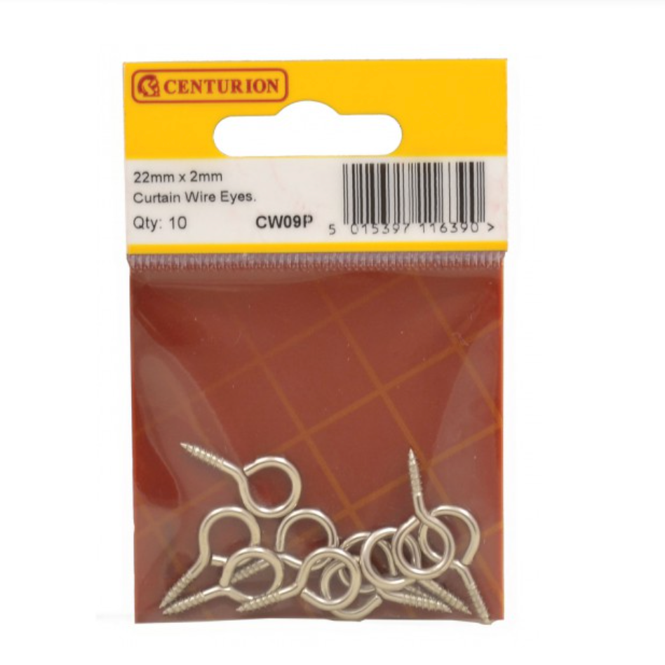 Curtain Wire Eyes Pk10