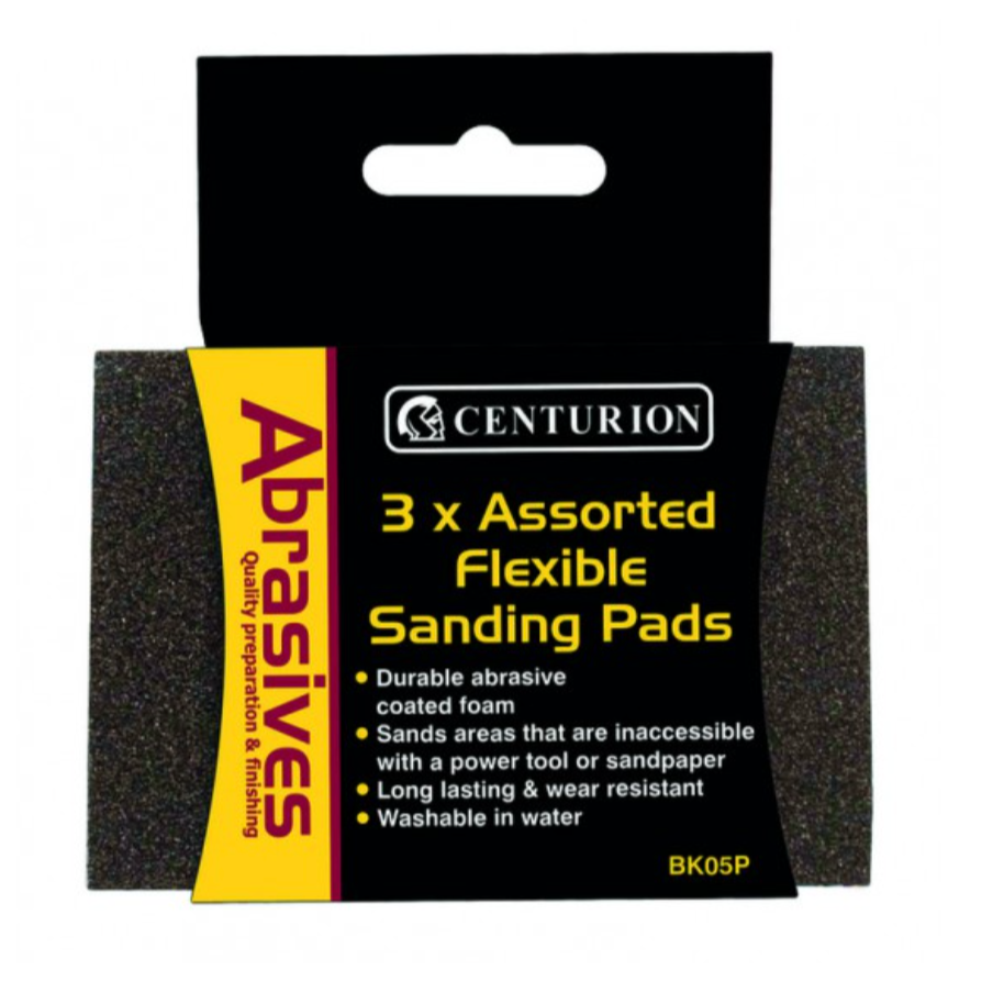 Flexible Sanding Pads Fine PK 3