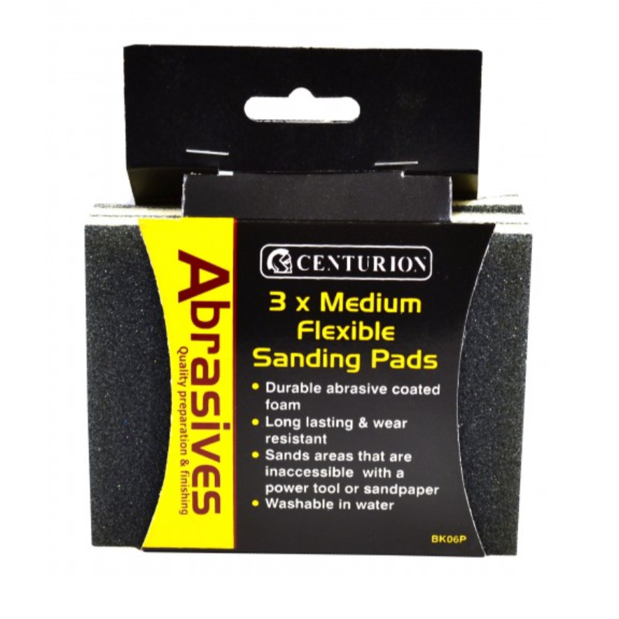 Flexible Sanding Pads Medium PK 3