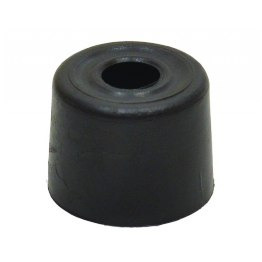 Plastic Door Stop Black 28mm (pk2)