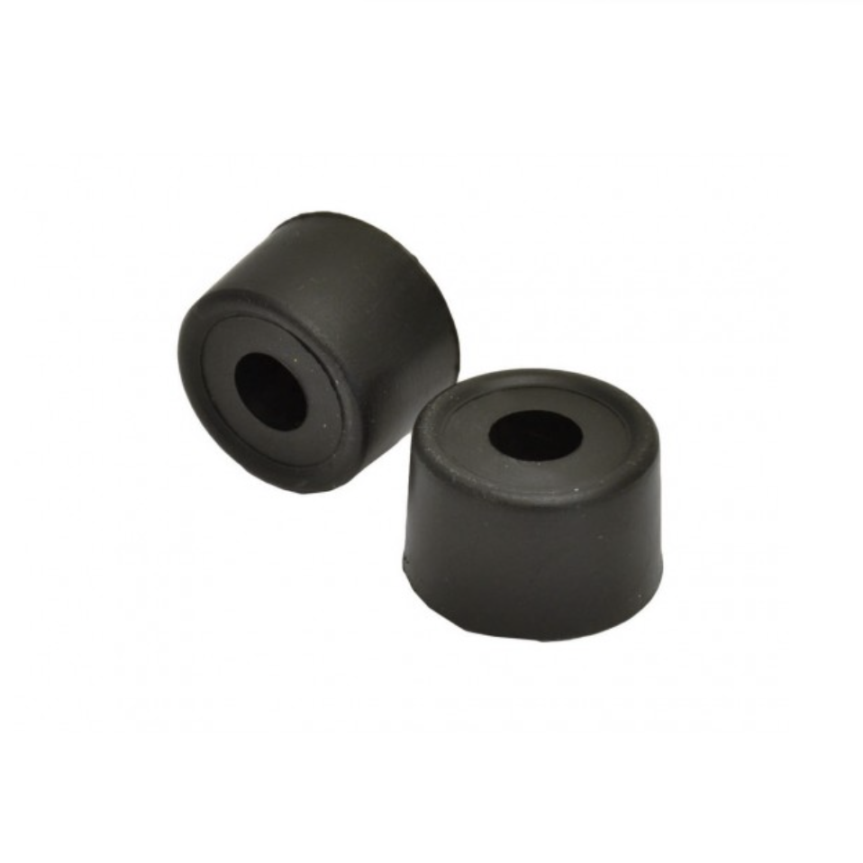 Plastic Door Stops 35mm Black (pk2)