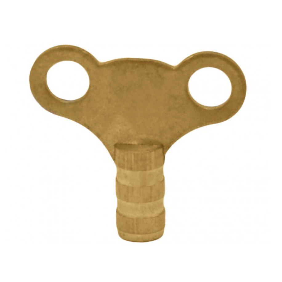Radiator Key Clockwork Brass