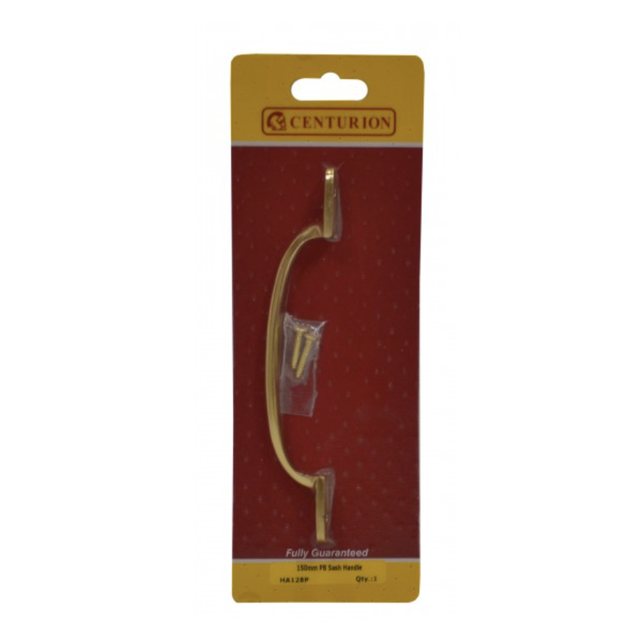 Sash Handle 150mm PB