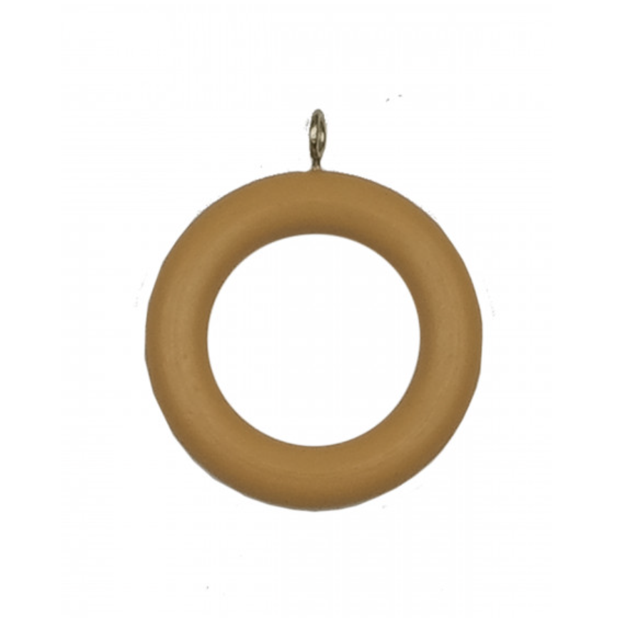 Renaissance Wooden Curtain Rings Pk4