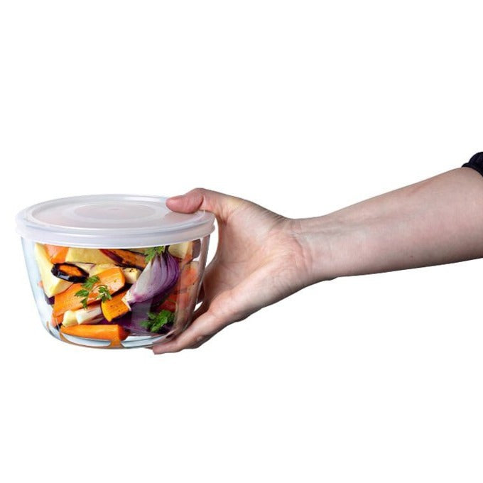 Pyrex Round Dish with Plastic Lid