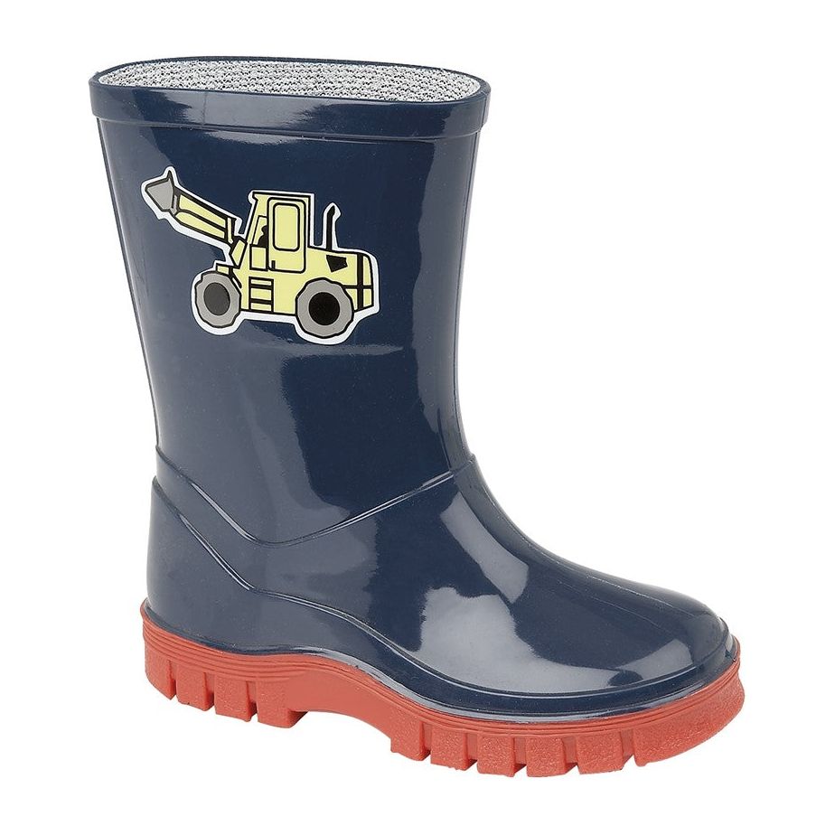 Digger Kids Wellington Boots