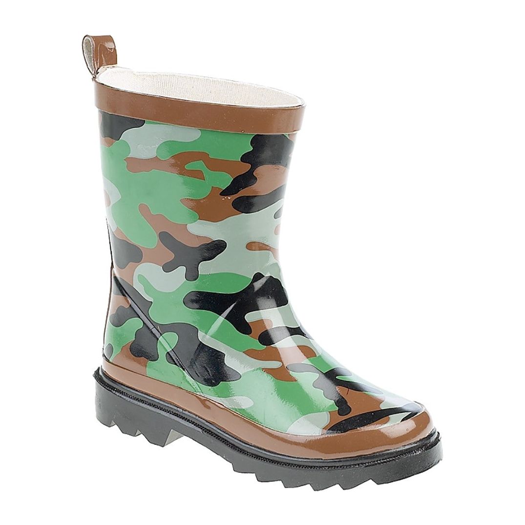 Camouflage Kids Wellington Boot